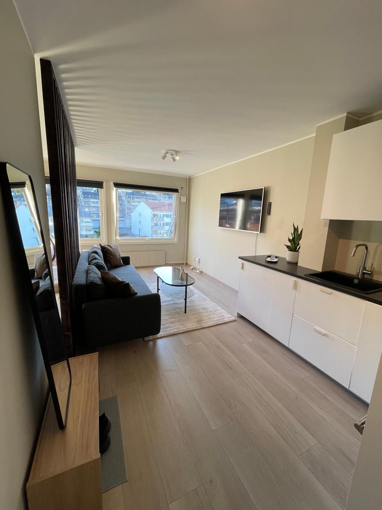 Modern Apartment Only 5 Minutes From City Centre Bergen Exteriér fotografie